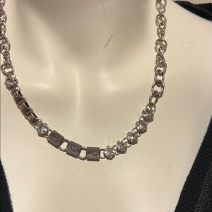 Elegant Silver Chain Necklace